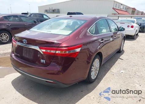 2014 Toyota Avalon Hybrid/Prem/Tour/Ltd из США, поврежденный, VIN 4T1BD1EB8EU034051